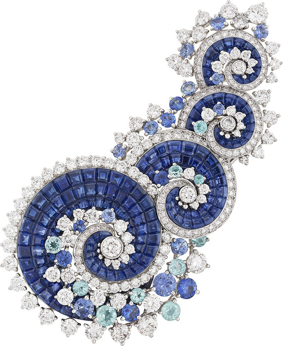 Van Cleef & Arpels Seven Seas 系列高級珠寶。